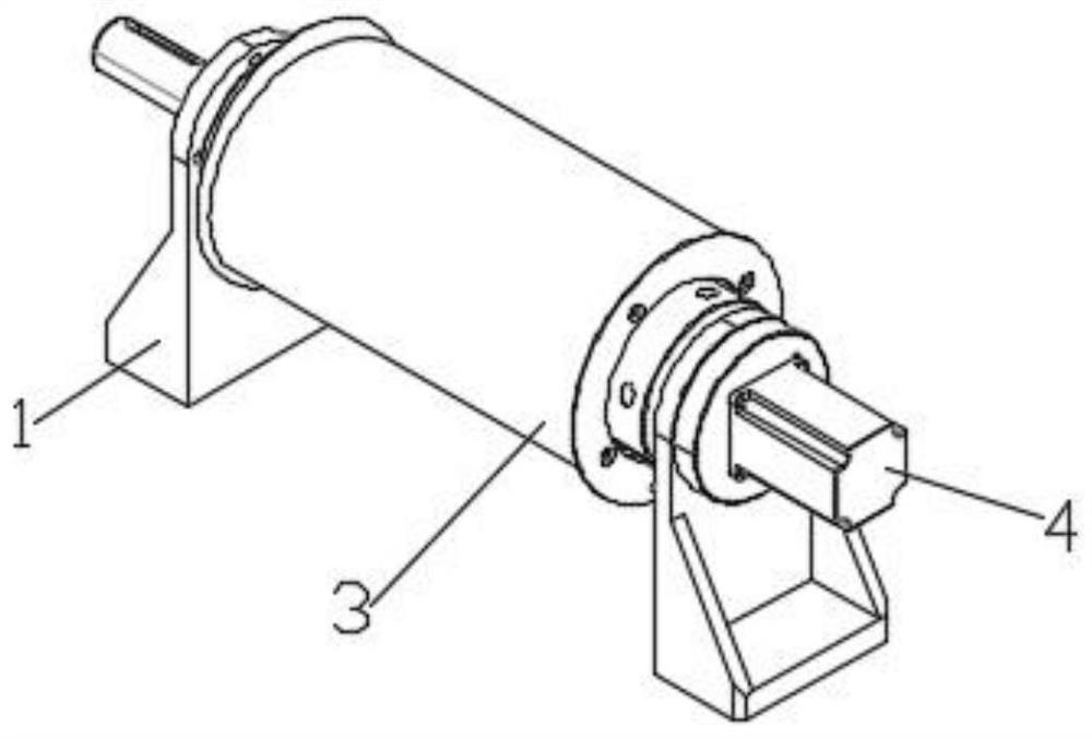 Automatic opening detection device for heavy-load packaging barrel film