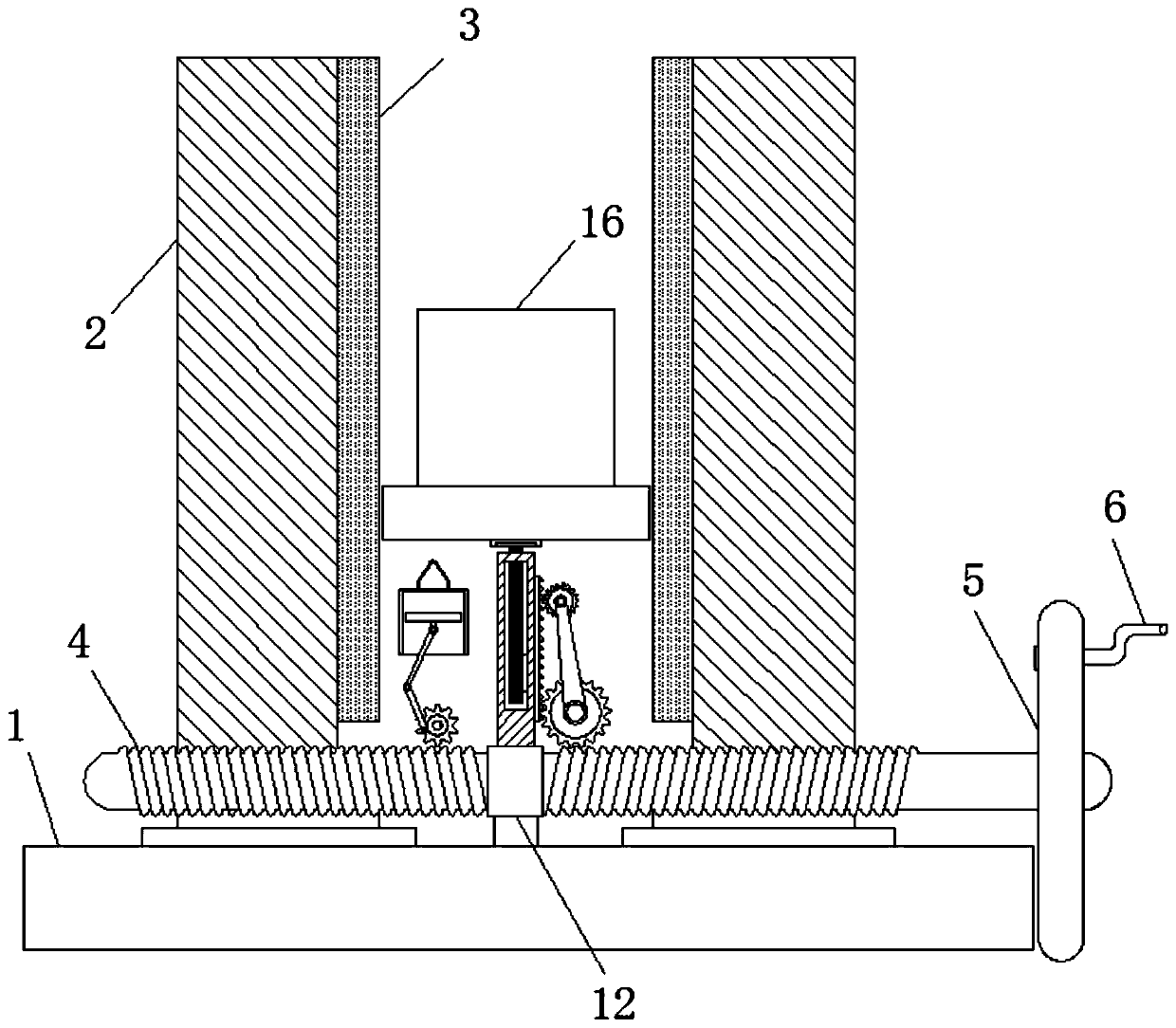 Device capable of automatically taking out blank piece and cleaning interior of cavity after air cylinder casting is completed