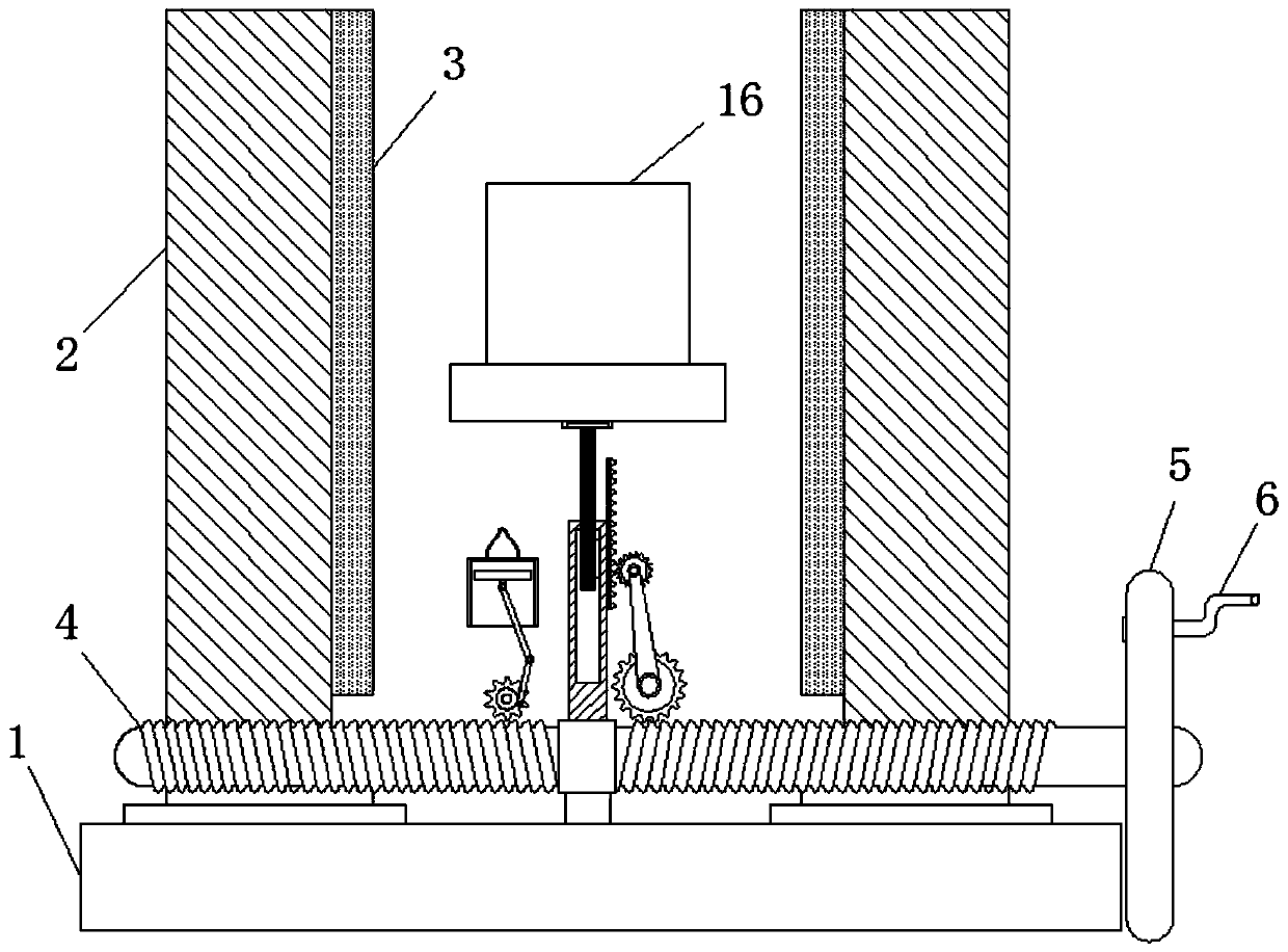 Device capable of automatically taking out blank piece and cleaning interior of cavity after air cylinder casting is completed