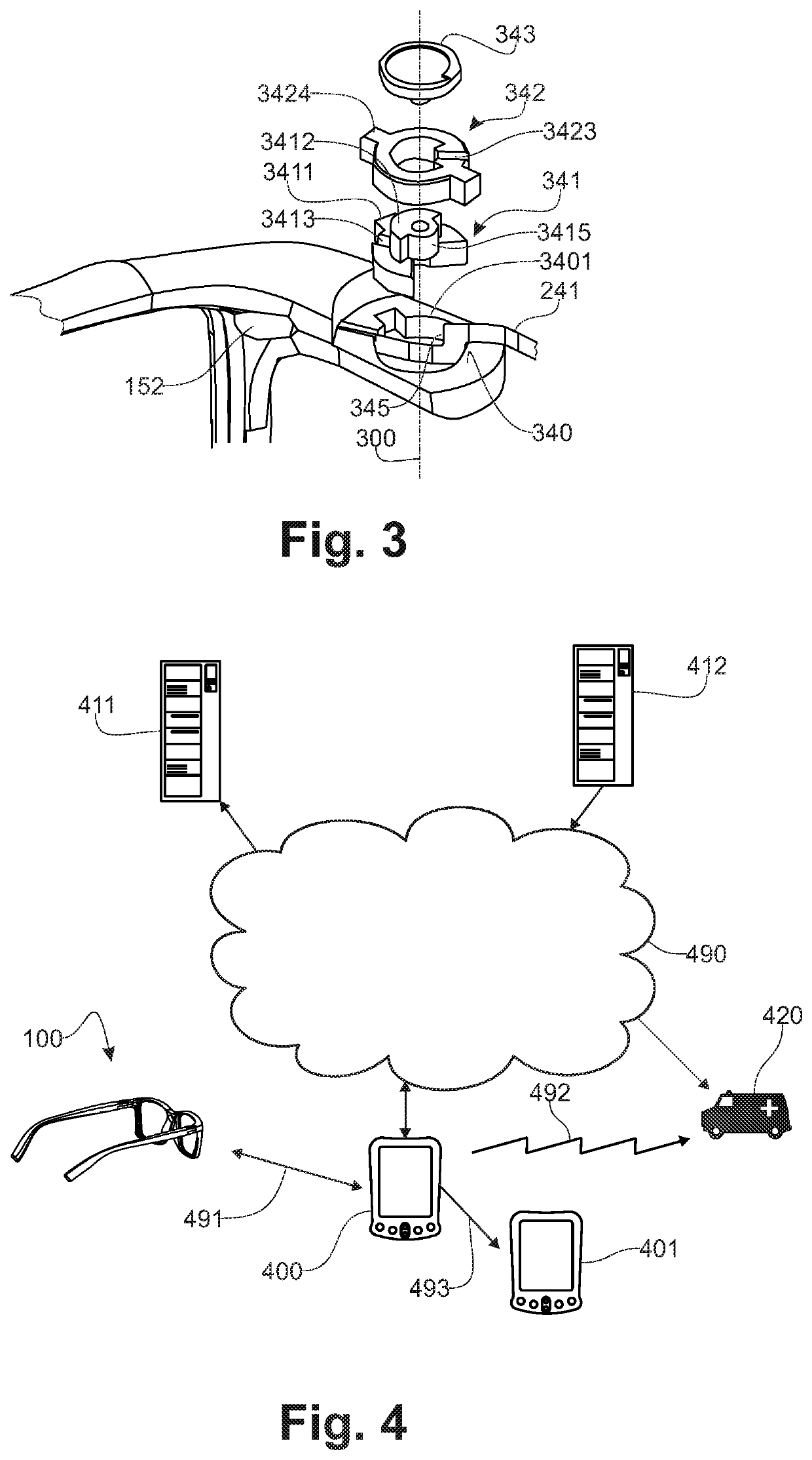 Personal system for the detection of a risky situation, more particularly of a fall prone situation