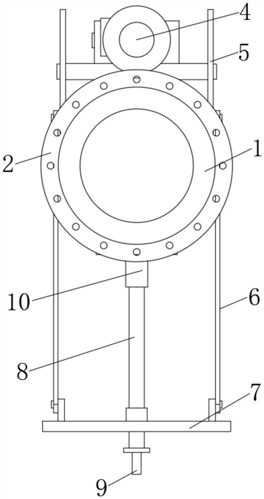 Ore pulp pipeline sampler convenient to seal