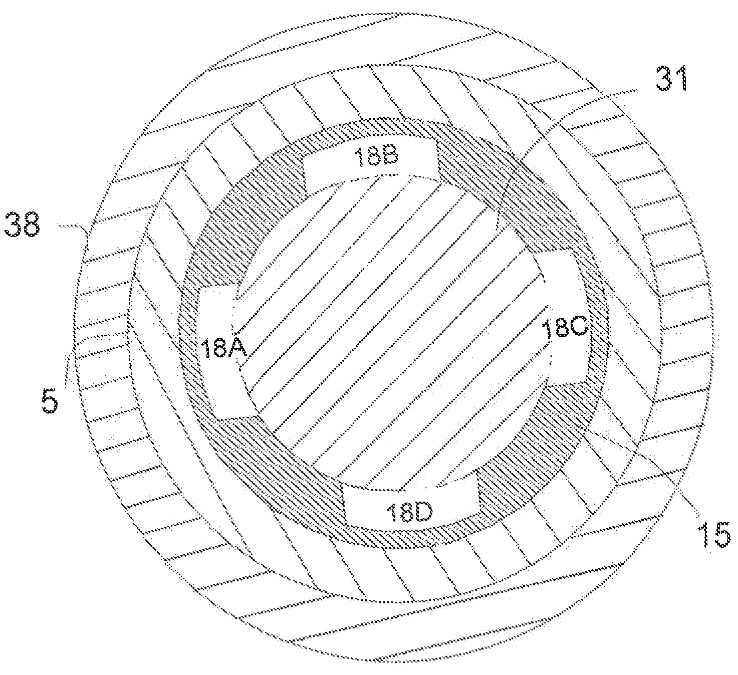 Water lubricated line shaft bearing and lubrication system for a geothermal pump