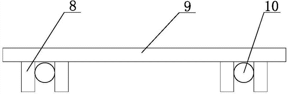 Construction technology for pouring concrete of walls on two sides of deformation joint