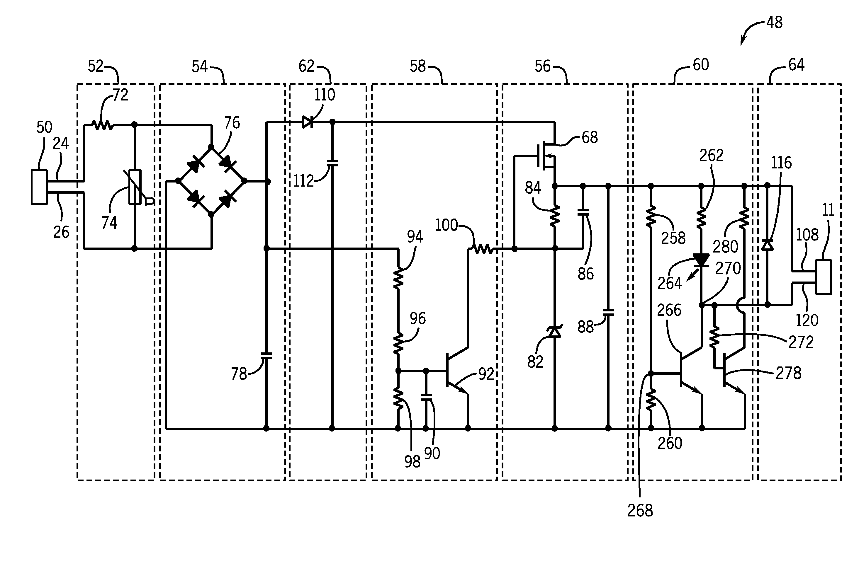 Wide Input Voltage Range Power Supply Circuit