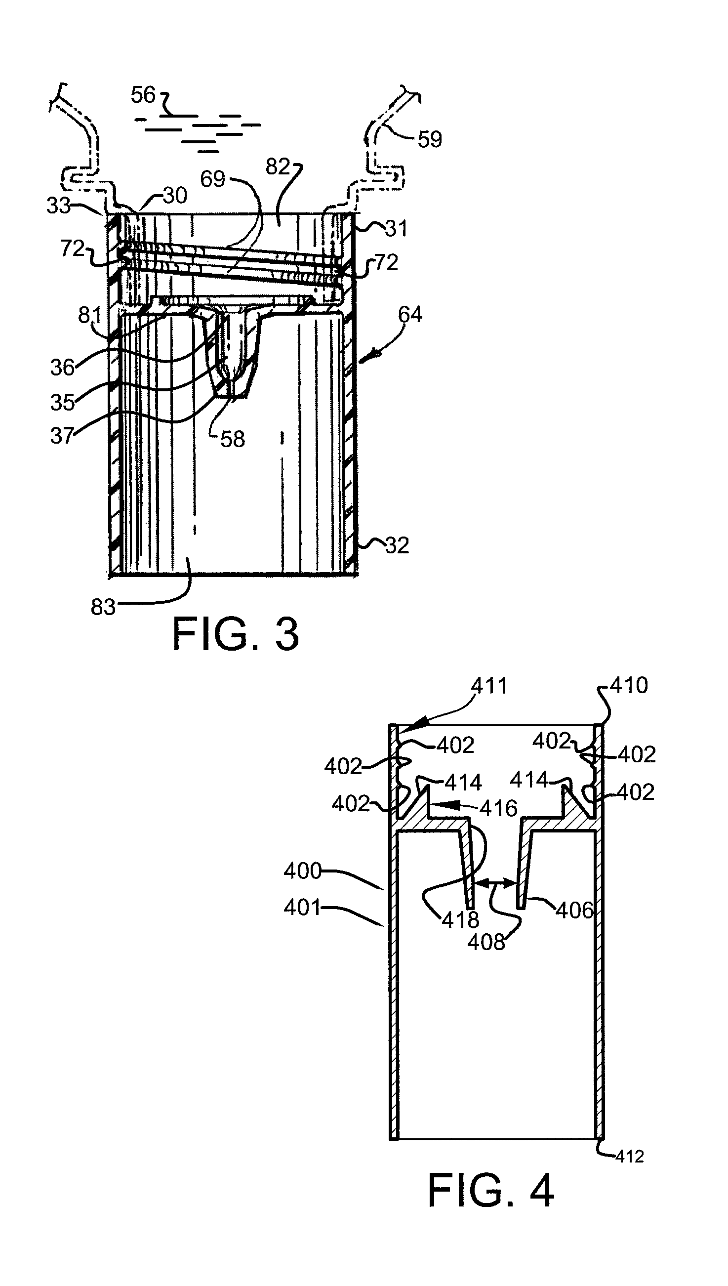 Splash shield systems