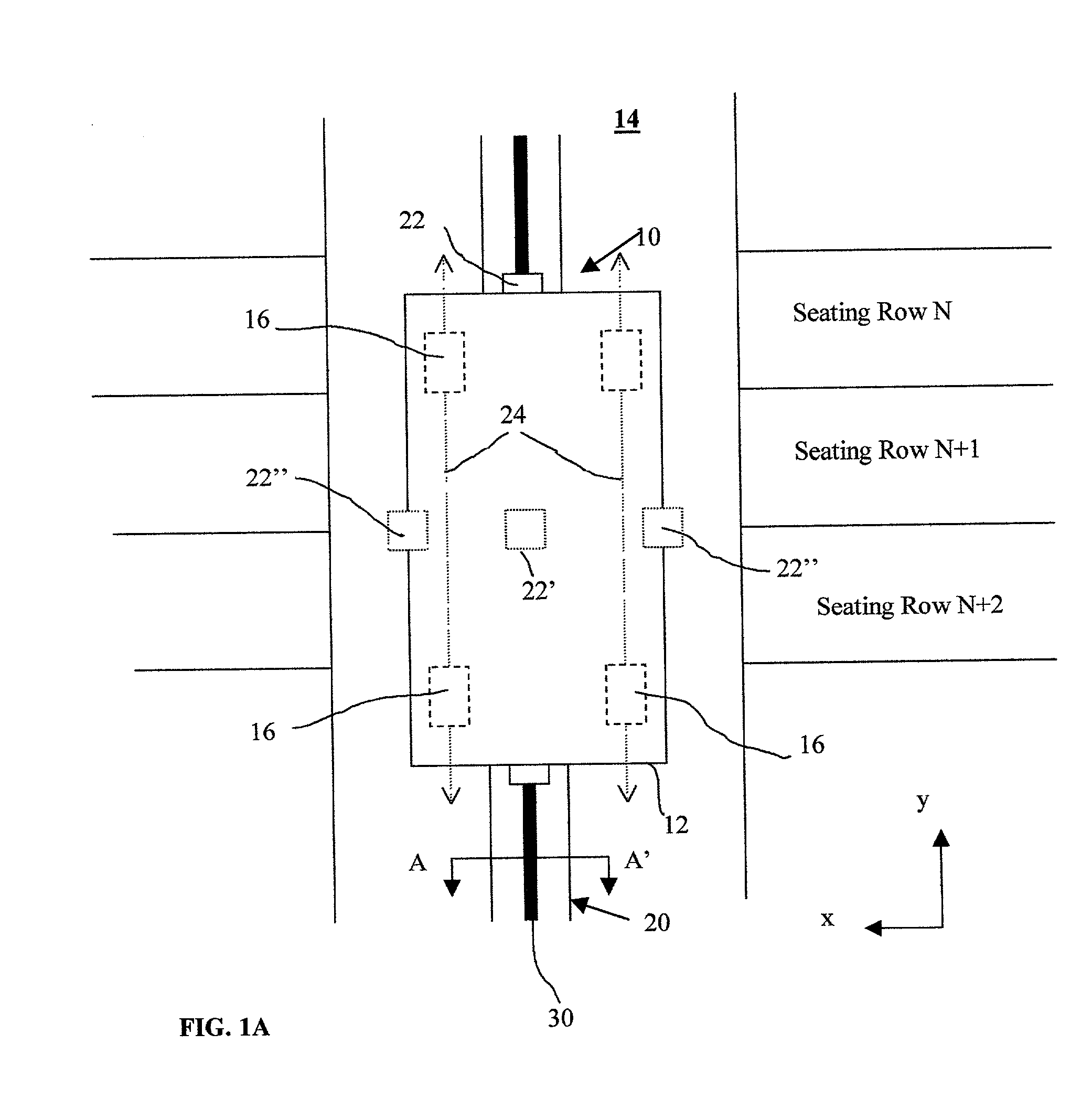 System for restraining aircraft delivery carts