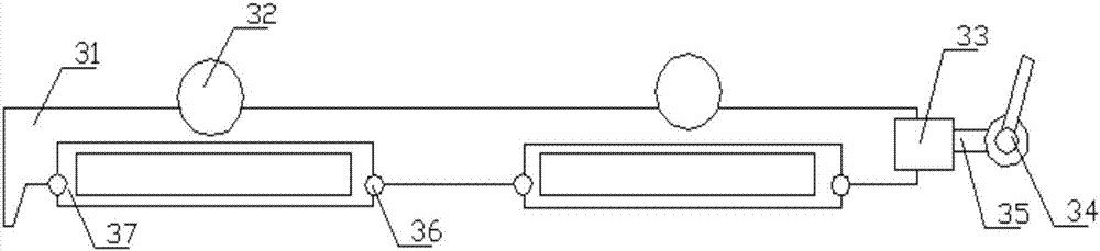 A multi-knife grooving machine