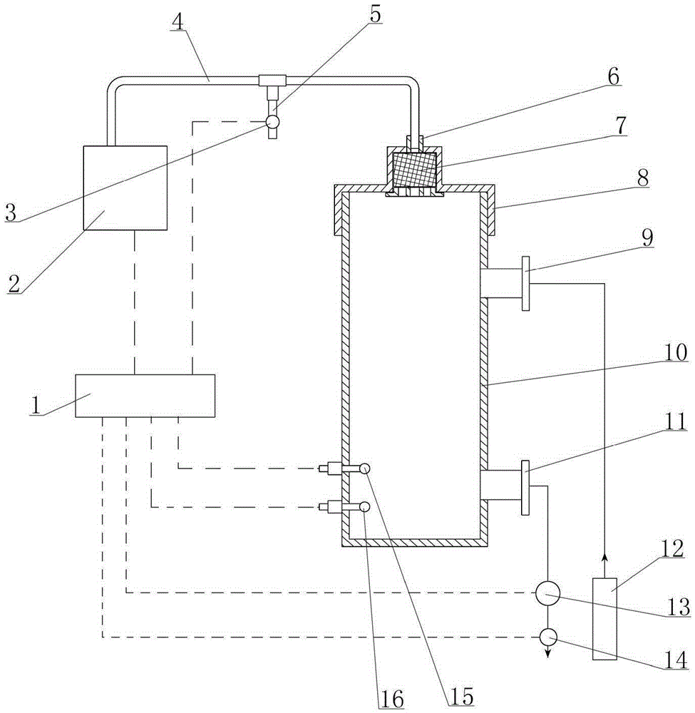 Full-time pressure-superposed non-negative-pressure water supply device