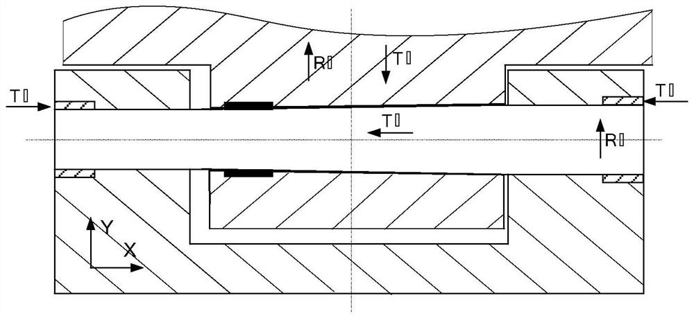 A device for eliminating the radial gap at the joint of the folding mechanism