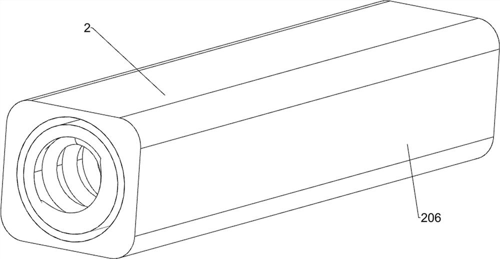 A multi-angle adjustment sandblasting tooth cleaning device with lens self-cleaning