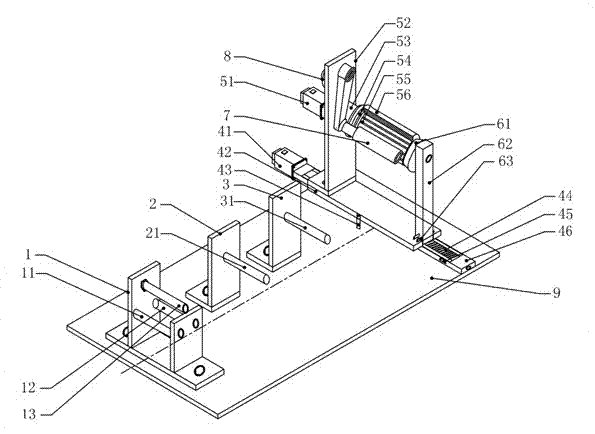 Fiber unfolding winding device