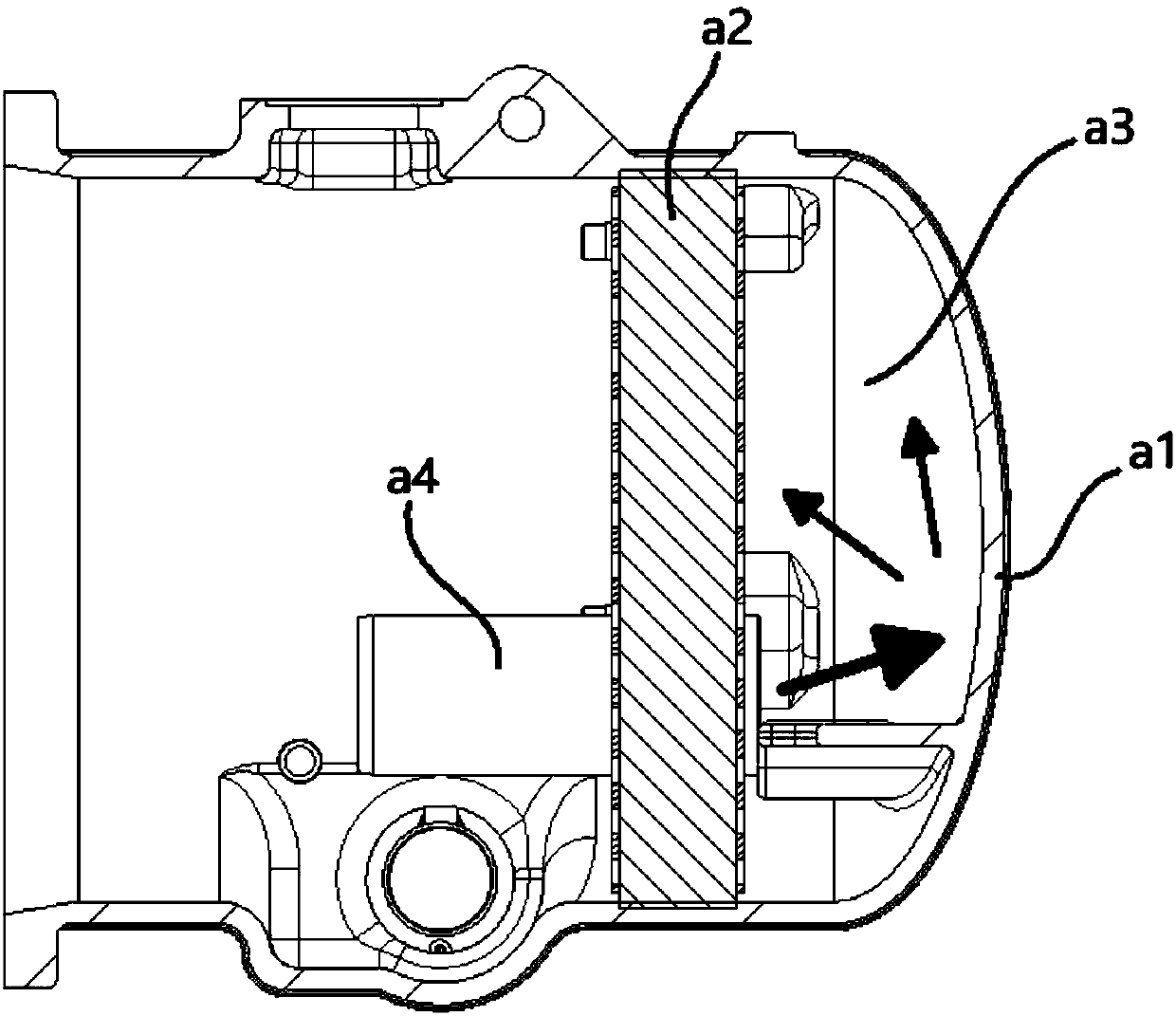 Oil separation bucket, screw compressor and air conditioner