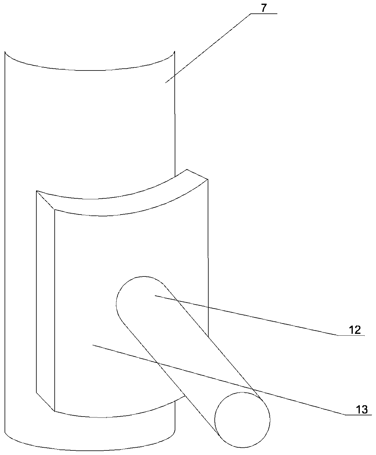 Experimental device for hydraulically simulating non-uniform confining pressure of casing pipe and using method