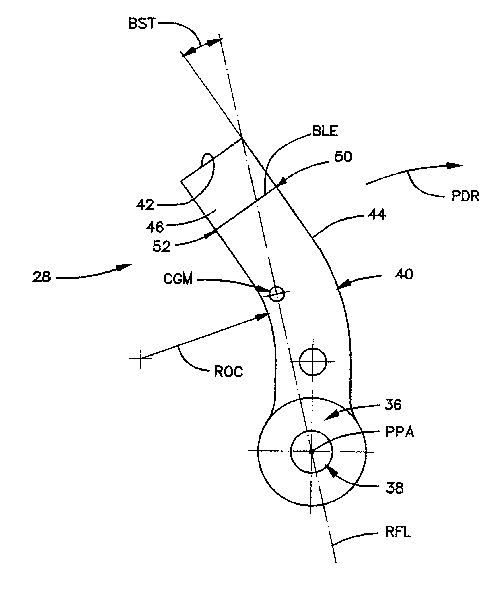 Hammer for a material size reduction machine