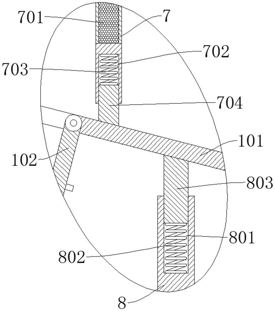 Circulating desanding device for sewage treatment