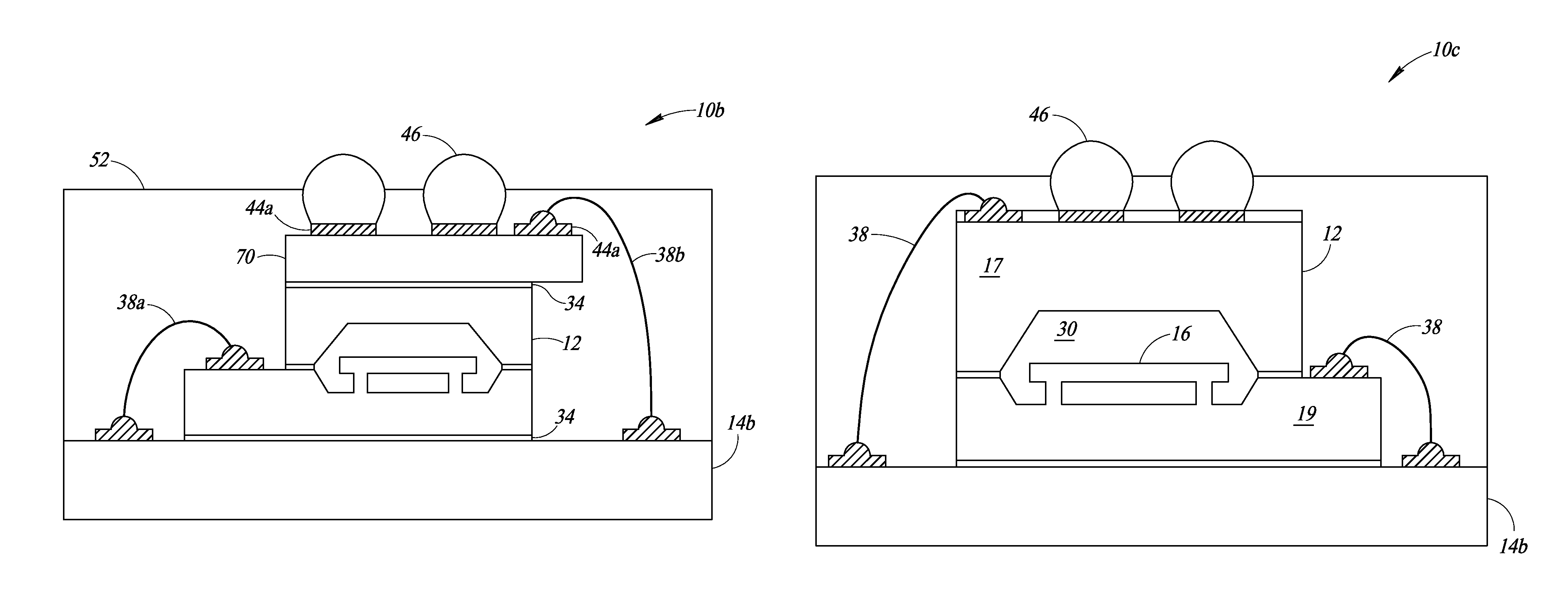 Packages for semiconductor devices and methods for assembling same