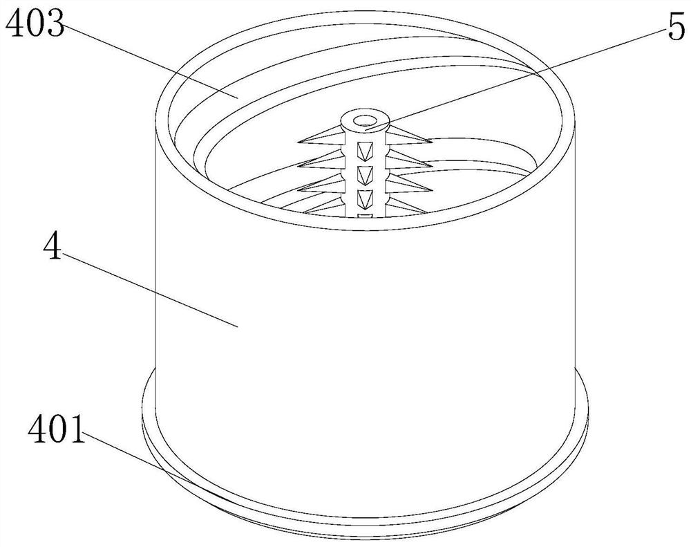 Environment-friendly treatment device for building concrete garbage