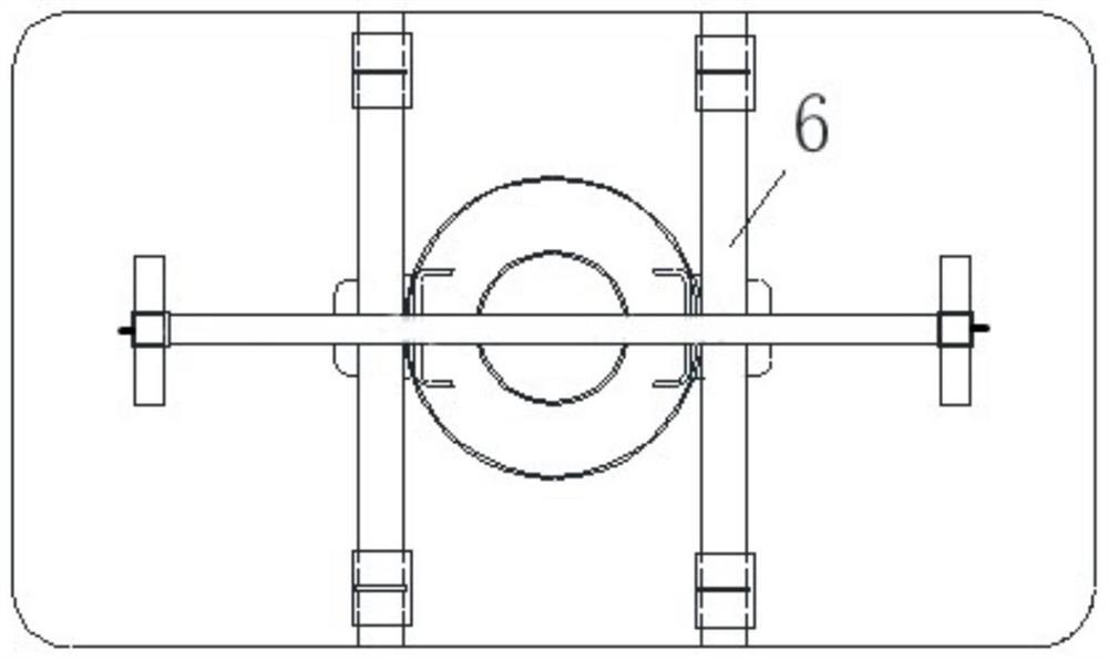 Concrete slump detection device capable of being operated by one person