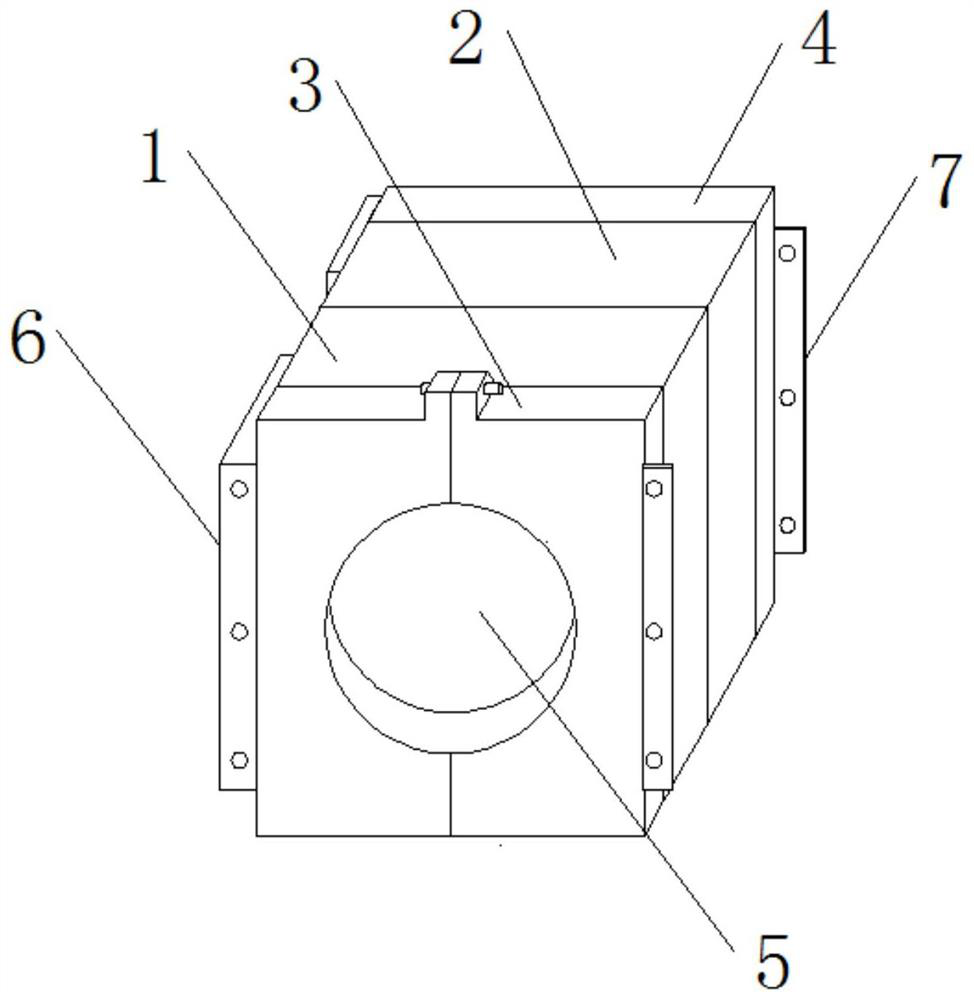 A monitoring cable connection device for a medical anesthesia plane monitor