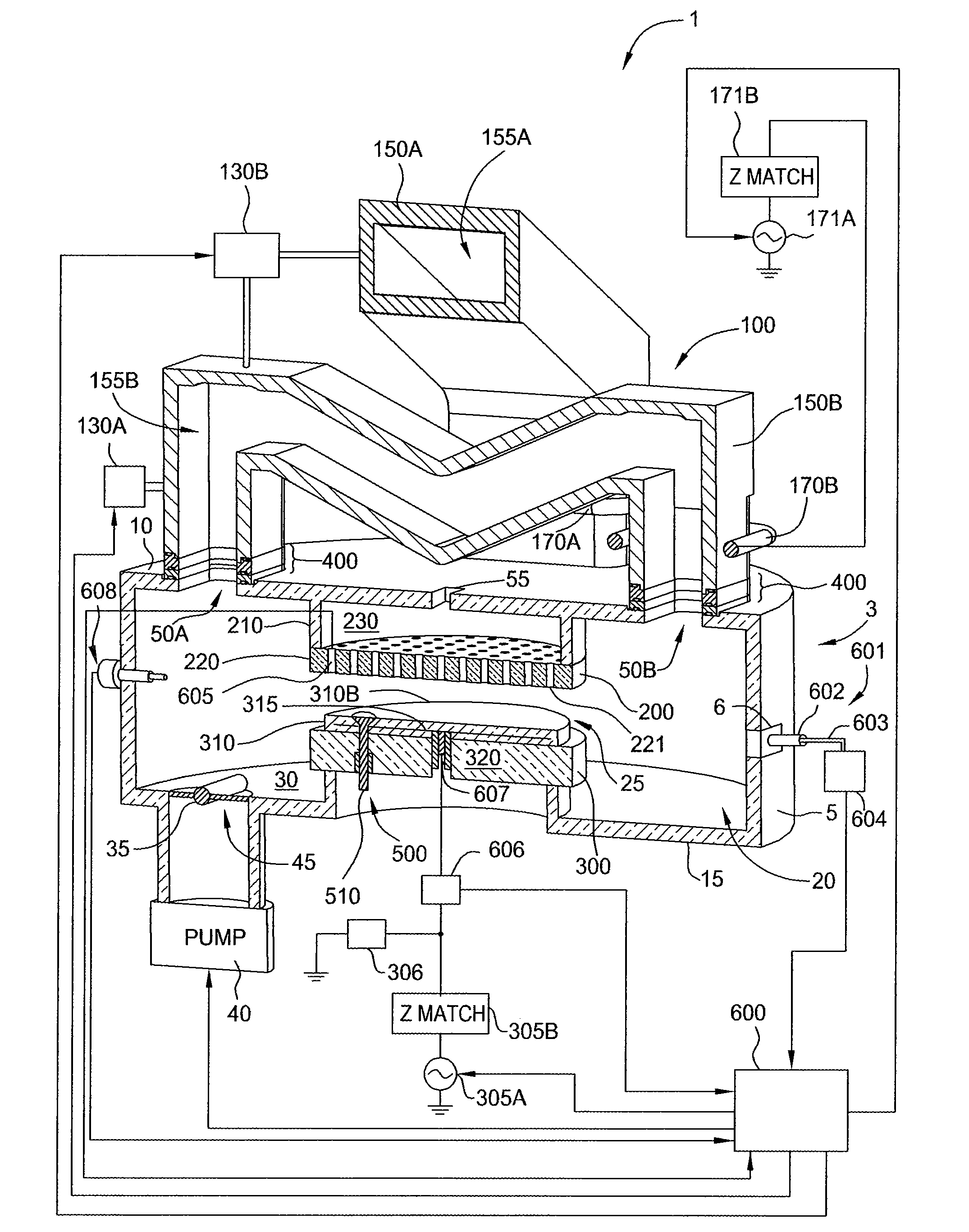 Dosimetry using optical emission spectroscopy/residual gas analyzer in conjunction with ion current