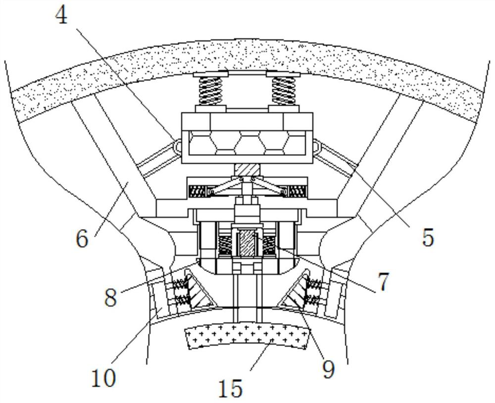 Special feed quantitative mixing device for Shanxiang pigs