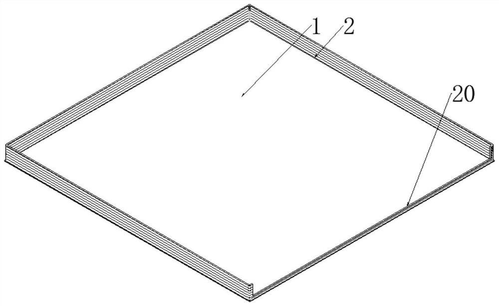 Spliced 3D printing waterproof chassis