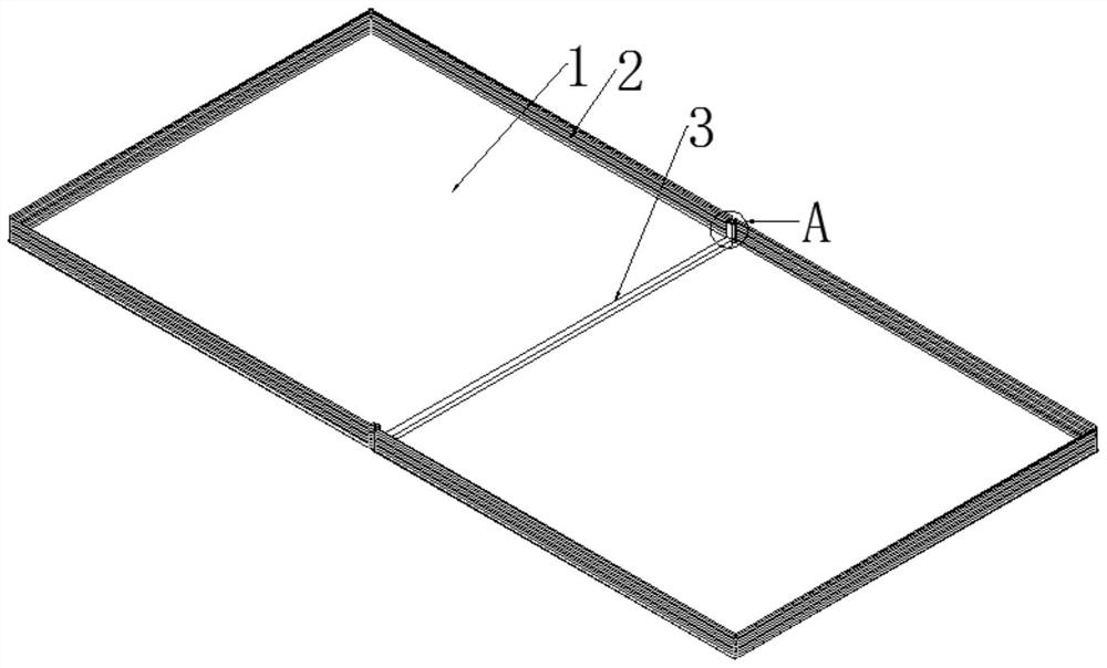 Spliced 3D printing waterproof chassis