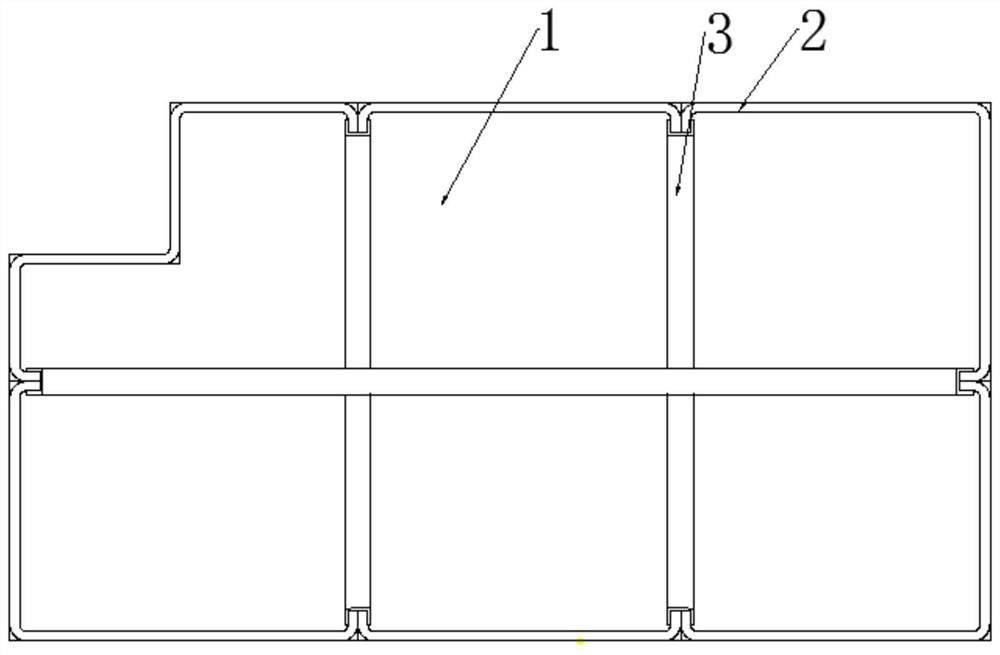 Spliced 3D printing waterproof chassis