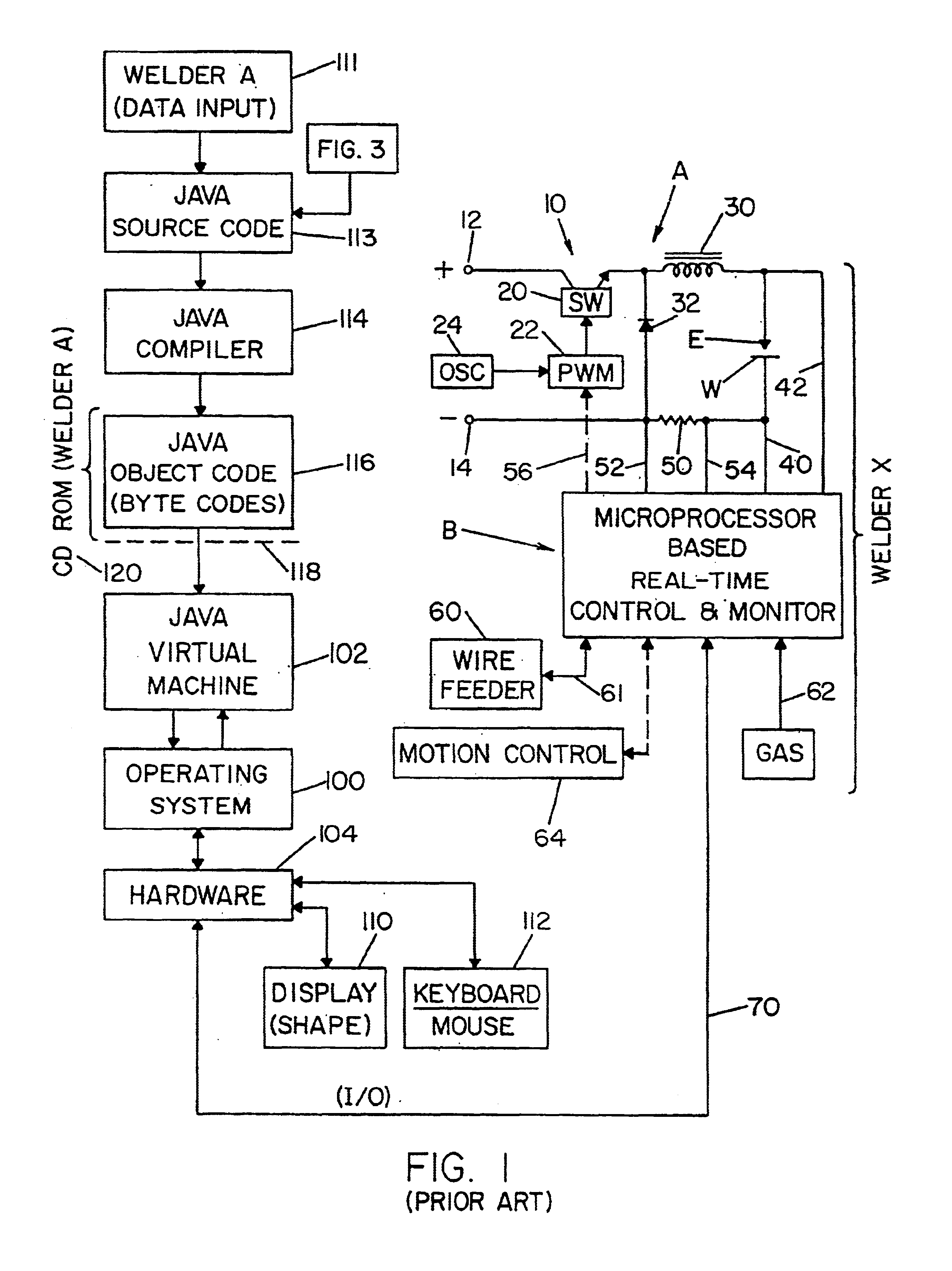 Electric arc welder and method of designing waveforms therefor