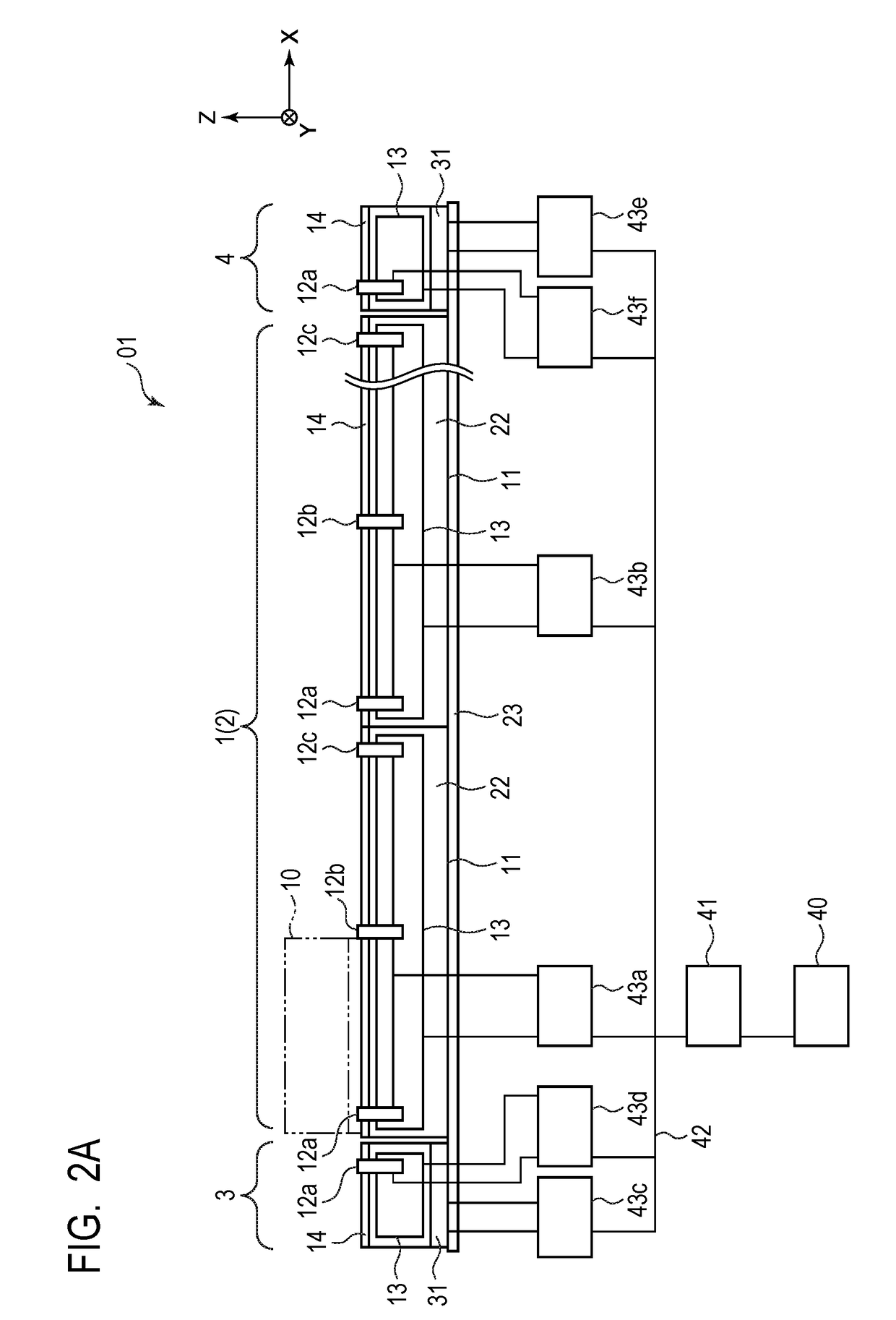 Transport system, carriage, positioning apparatus, processing system, and positioning method