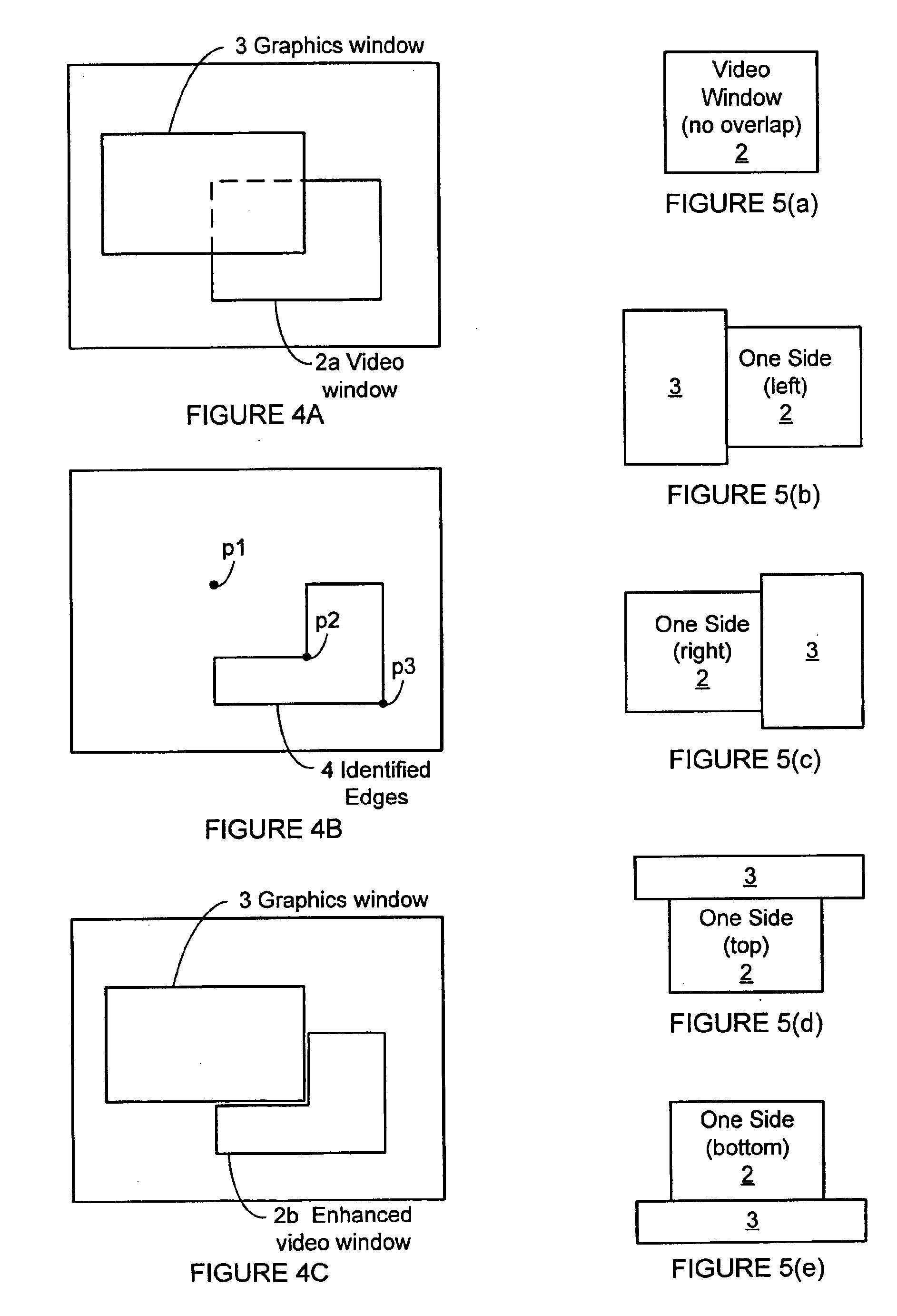 Detection of video windows and graphics windows