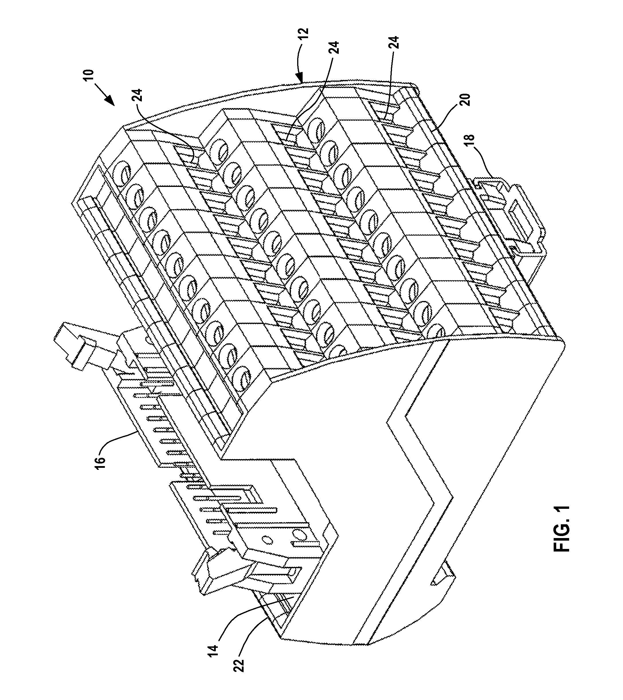 Modular terminal block