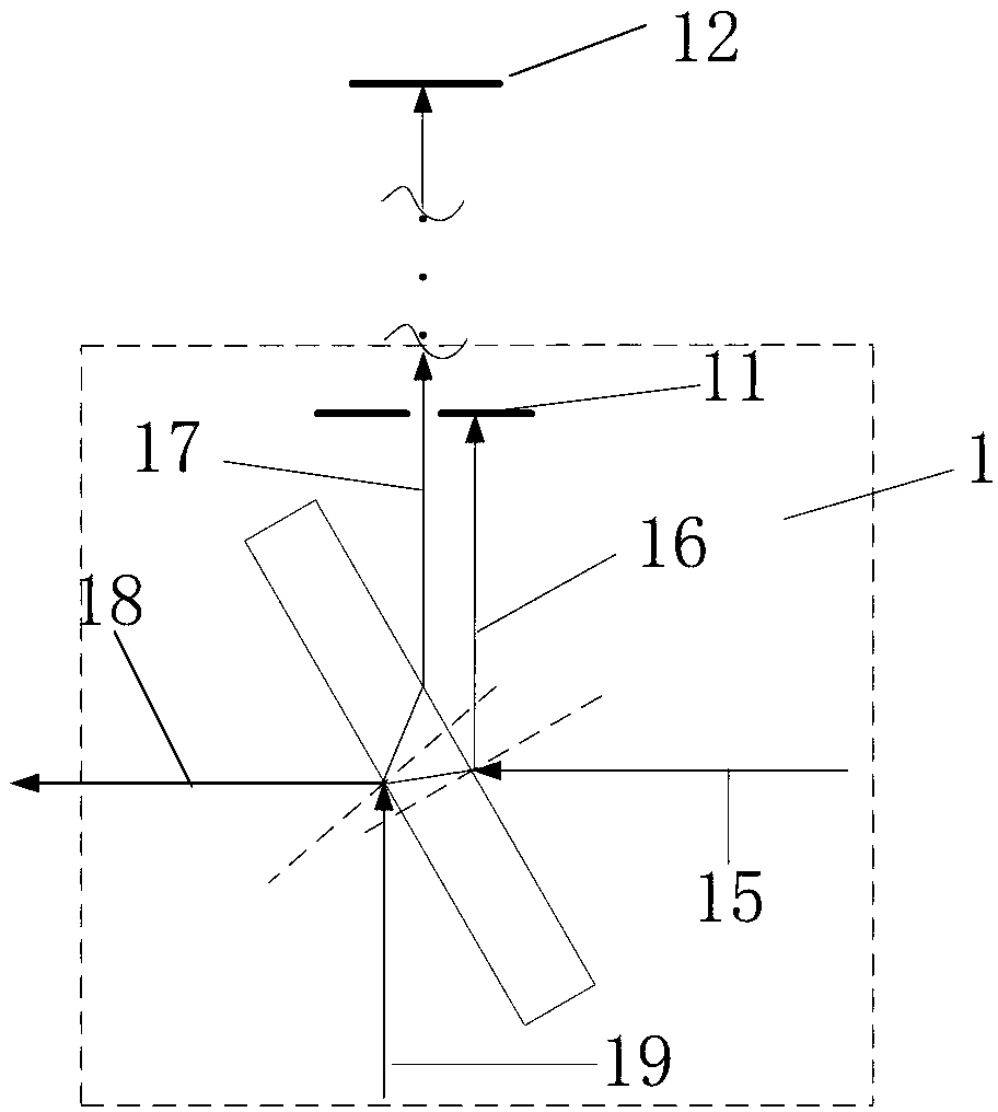 Device and method for adjusting ring cavity of excimer laser device