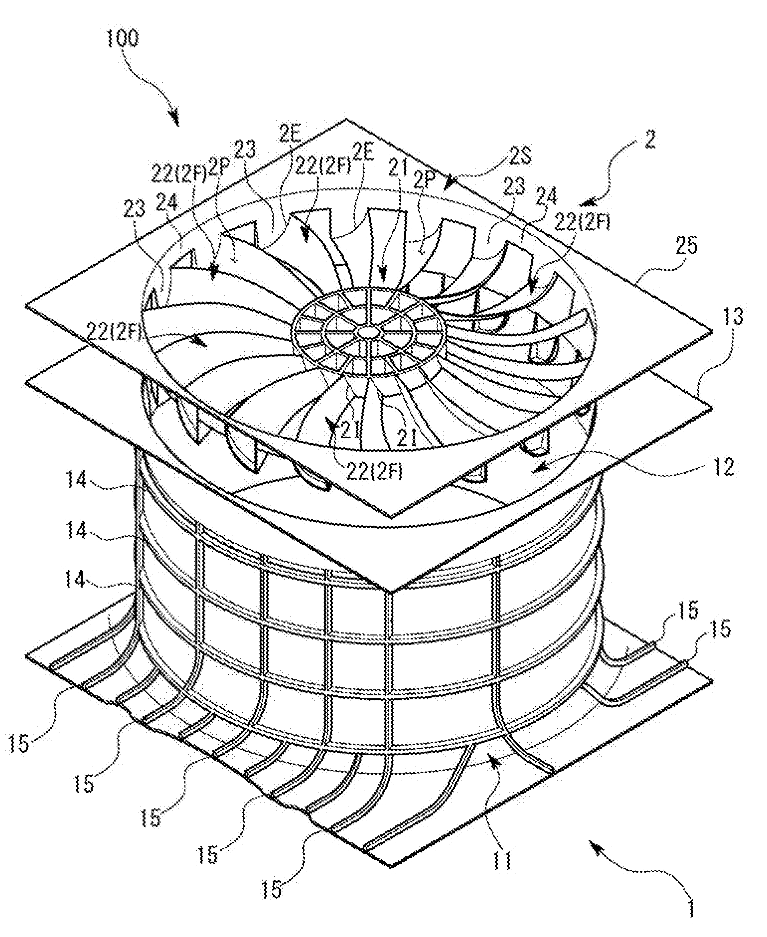 Blower and outdoor unit of air conditioner comprising same