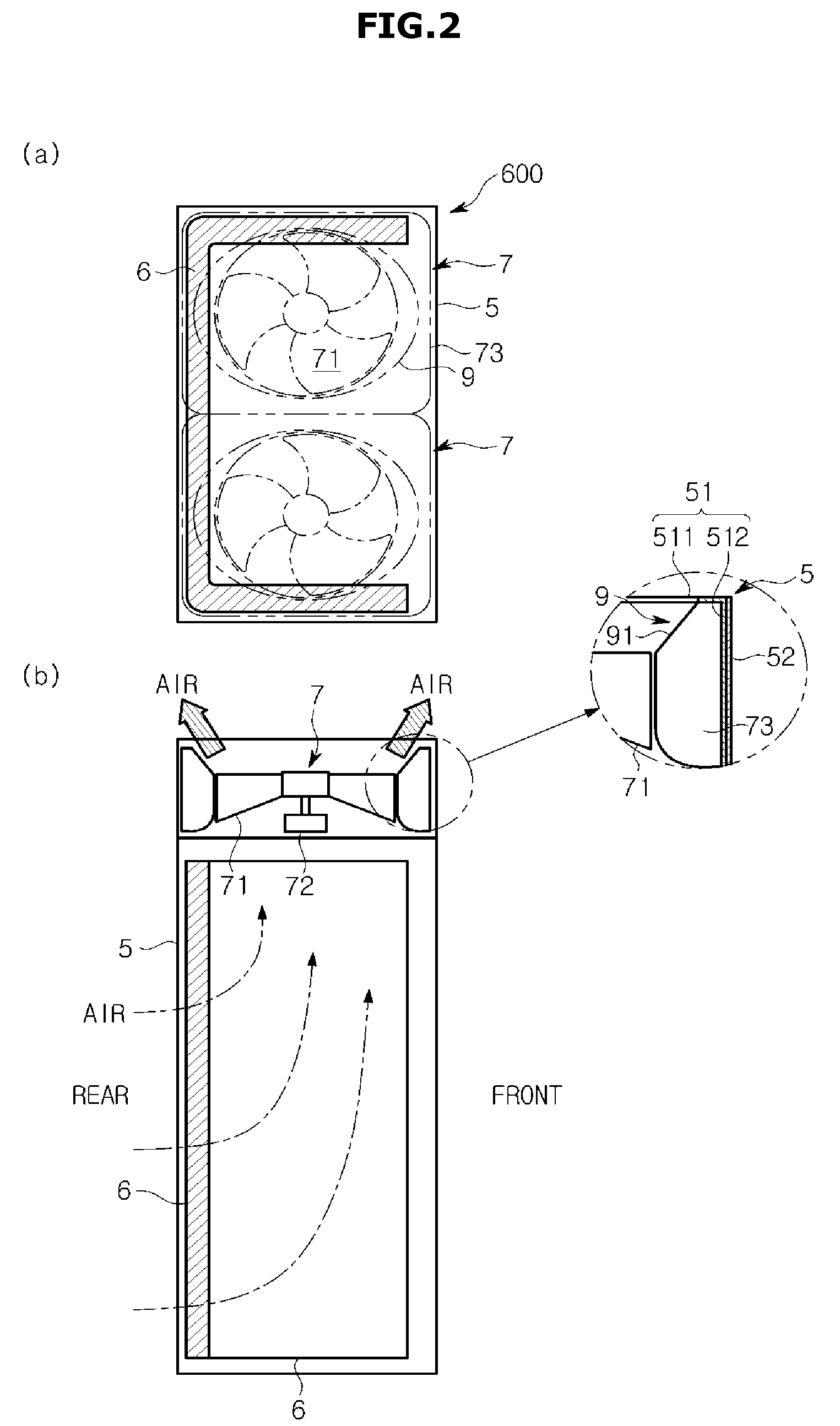 Blower and outdoor unit of air conditioner comprising same