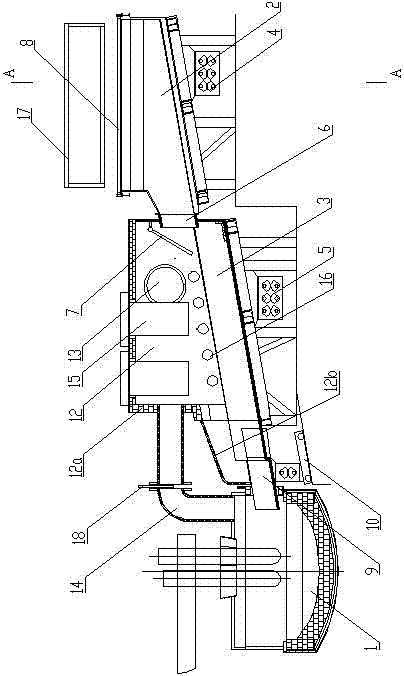 Differential motion airtight feeding electric furnace smelting device and feeding method thereof