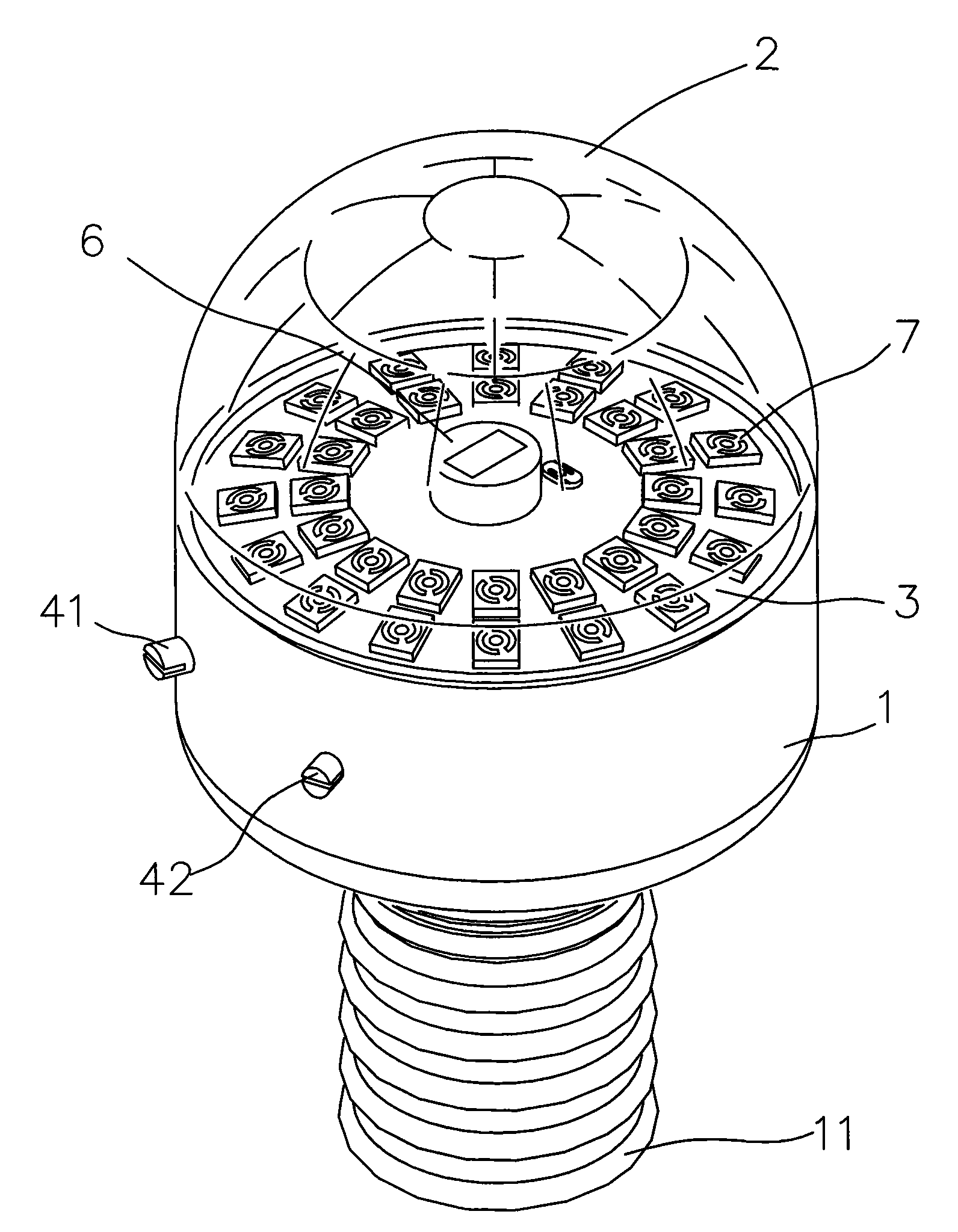 Light-emitting device with sensing function