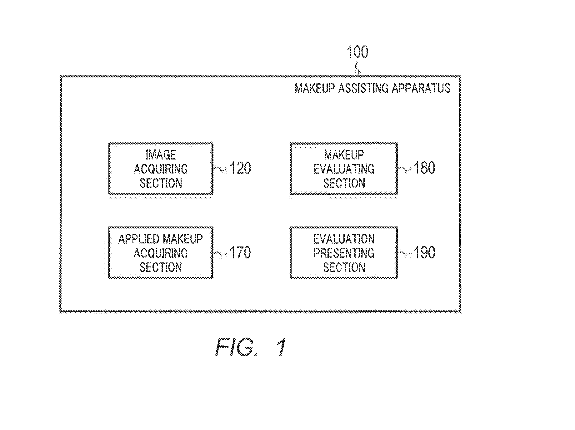 Makeup application assistance device, makeup application assistance method, and makeup application assistance program