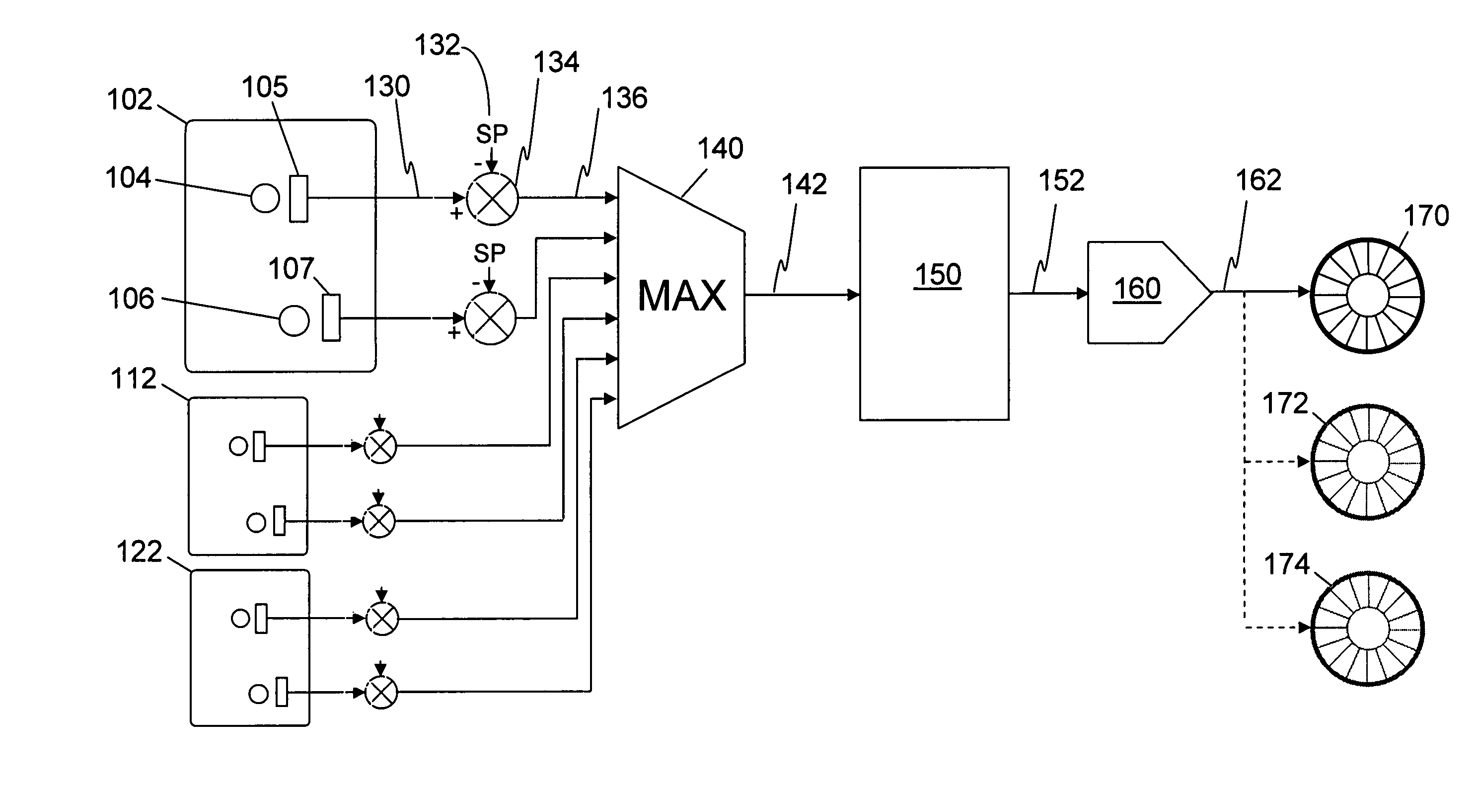 Acoustic noise reduction using fan speed control