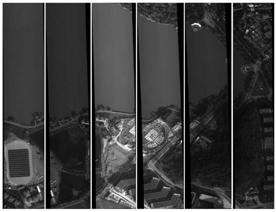 A method and system for generating hyperspectral images with large field of view of unmanned aerial vehicle