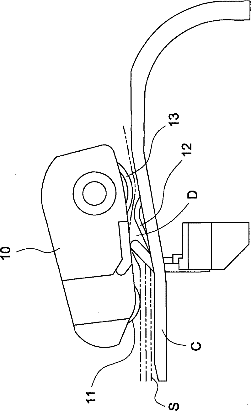 Automatic paper feeding device