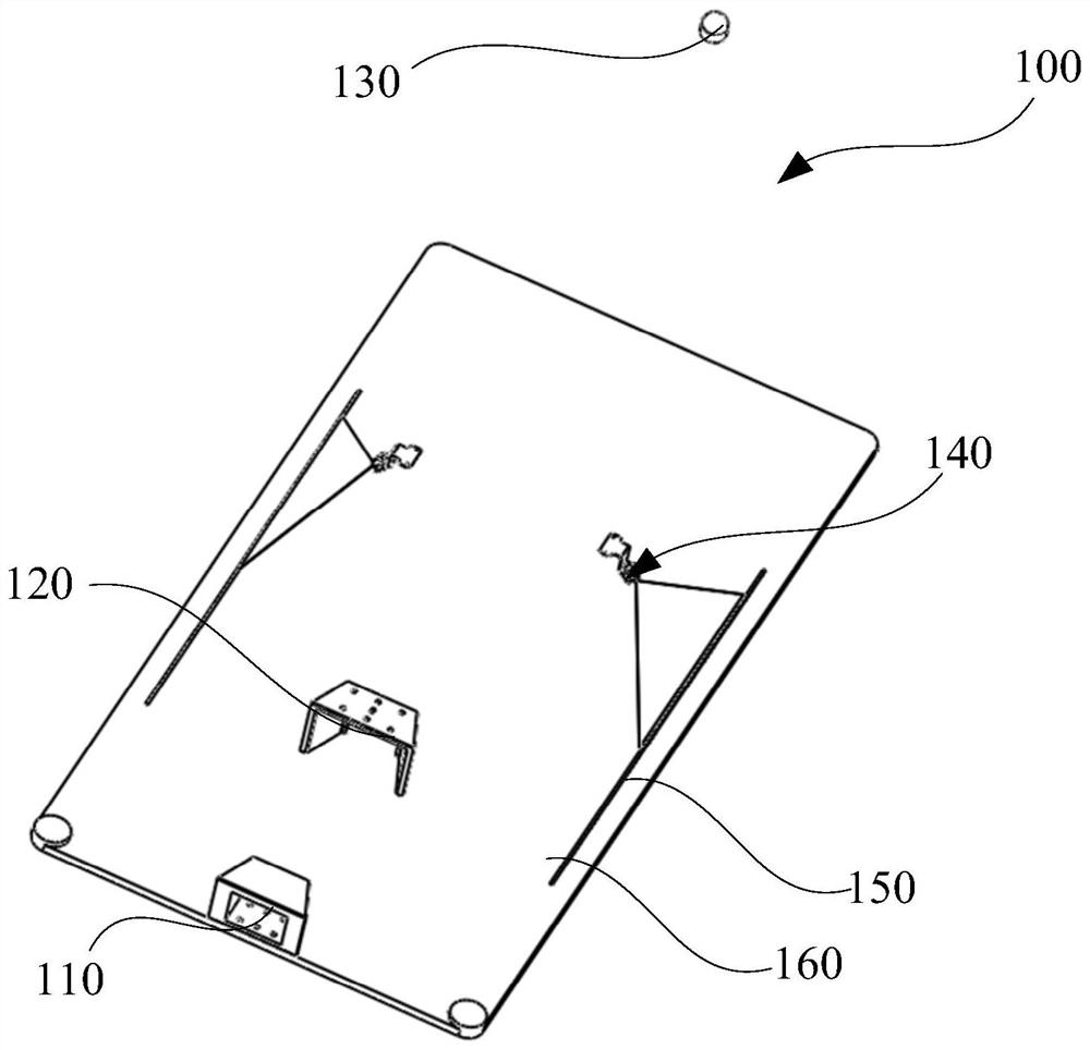 Auxiliary positioning device, auxiliary positioning method and mobile medical system