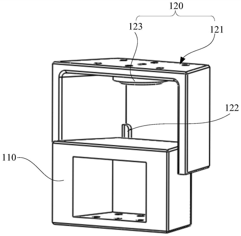 Auxiliary positioning device, auxiliary positioning method and mobile medical system