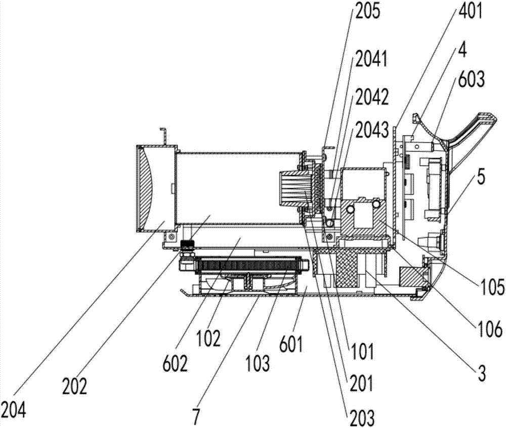 Novel high power LED lamp body