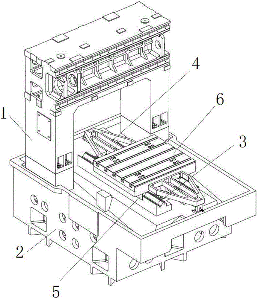 Grinding machine table