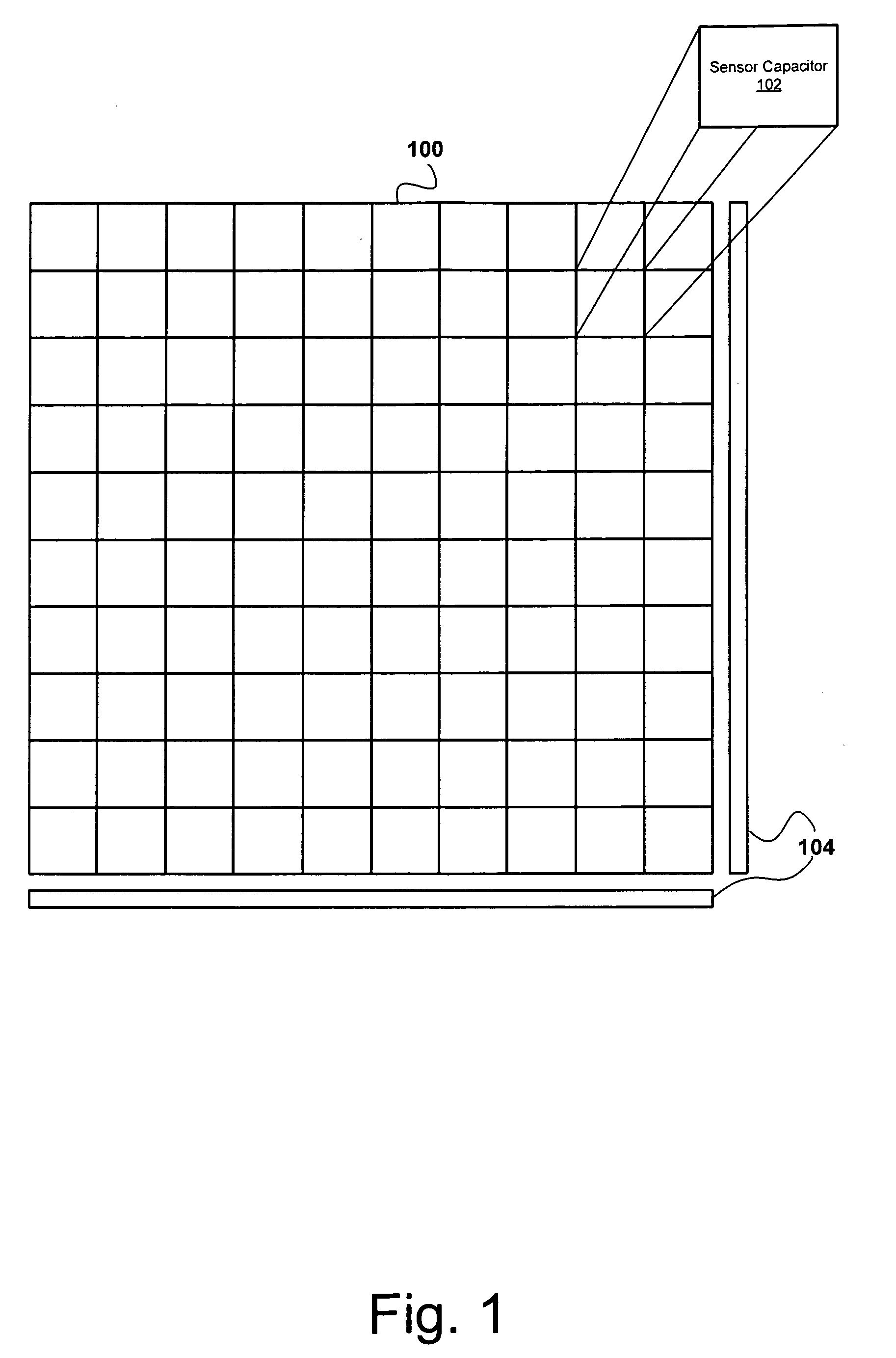 Normalizing capacitive sensor array signals