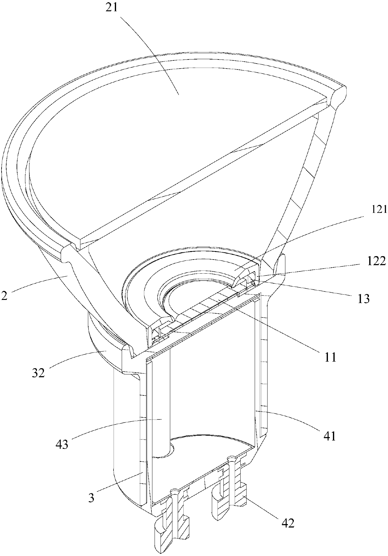 High-voltage-resistance reflector lamp