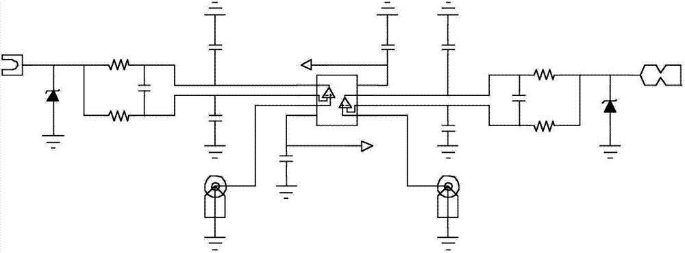 Testing circuit, testing device and testing method of Bluetooth earphone Don and Doff function