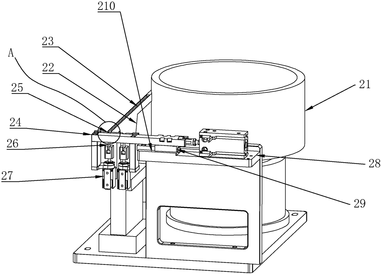 Full-automatic in-mold implanting machine and application method