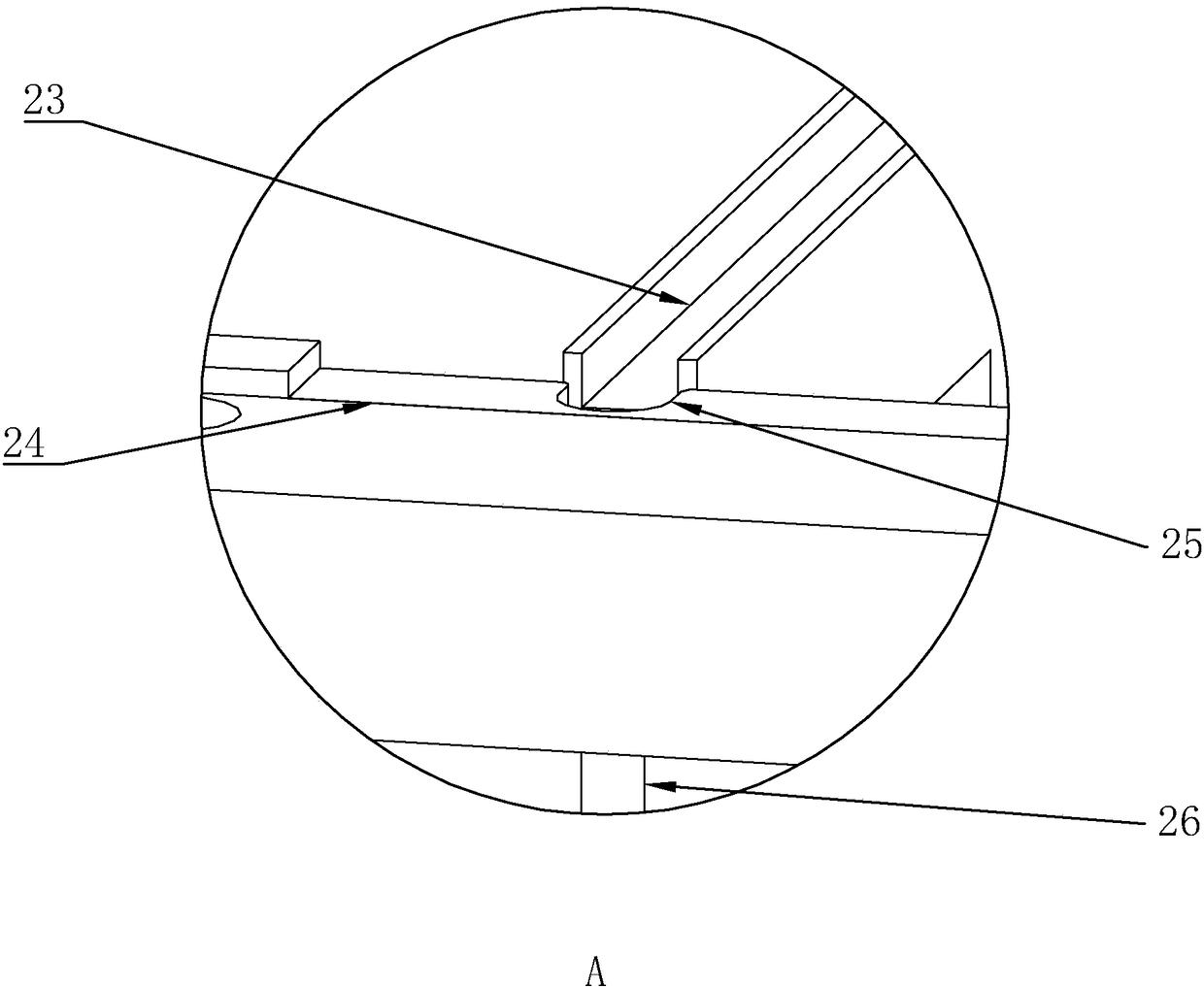 Full-automatic in-mold implanting machine and application method